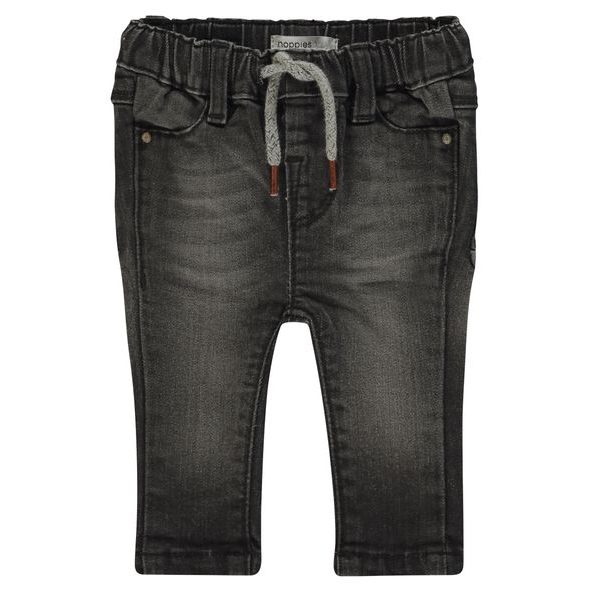 NOPPIES JEANS TROTWOOD BLACK DENIM - KALHOTKY A TEPLÁČKY - PRO DĚTI