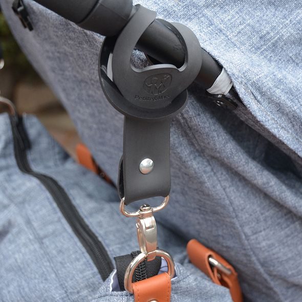 PETITE&MARS ÚCHYTY UNIVERZÁLNÍ K ZAVĚŠENÍ TAŠKY NA KOČÁR 2KS - HÁČKY, POPRUHY A KOLÍČKY - KOČÁRKY A PŘÍSLUŠENSTVÍ