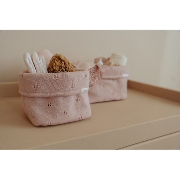 LITTLE DUTCH KOŠÍK PLETENÝ MALÝ PURE BLOSSOM - ORGANIZÉRY NA PŘEBALOVACÍ PULT - PŘEBALOVÁNÍ