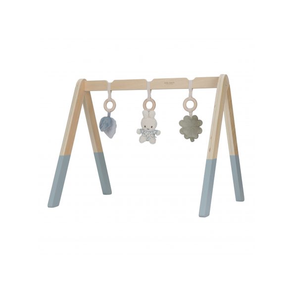 LITTLE DUTCH DŘEVĚNÁ HRAZDIČKA KRÁLÍČEK MIFFY LUCKY LEAVES - MIFFY - PRO DĚTI