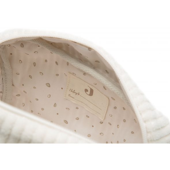 JOLLEIN TOALETNÍ TAŠKA CLOUDY RIB OATMEAL - KOSMETICKÉ TAŠKY - PŘEBALOVÁNÍ