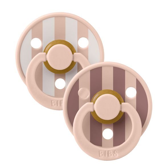 BIBS STUDIO COLOUR BLOCK CUMLÍKY Z PRÍRODNÉHO KAUČUKU 2KS - VEĽKOSŤ 2 - ŠIDÍTKA A DOPLŇKY - KRMENÍ