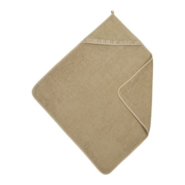 MEYCO OSUŠKA S KAPUCÍ RUFFLE 80X80 - TAUPE - OSUŠKY A DĚTSKÉ ŽUPANY - KOUPÁNÍ A ZDRAVÍ