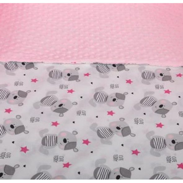 TOMI POVLEČENÍ K2 MINKY TEDDY - POVLEČENÍ DO POSTÝLKY - SPINKÁNÍ