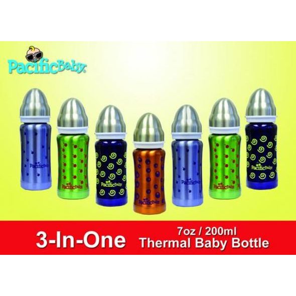 PACIFICBABY DĚTSKÁ TERMOLÁHEV 200ML - TERMOOBALY A TERMOSKY - KRMENÍ