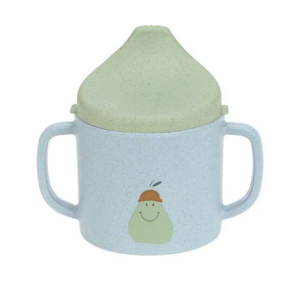 LÄSSIG BABIES SIPPY CUP PP/CELLULOSE HAPPY FRUITS LEMON - DĚTSKÉ HRNEČKY - KRMENÍ