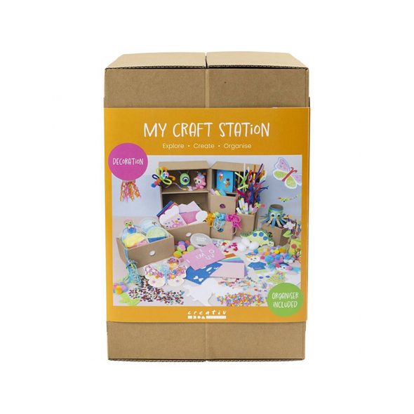 CREATIV COMPANY KREATIVNÍ SADA MAXI BOX SE ZÁSUVKAMI DEKOROVÁNÍ - VÝTVARNÉ POMŮCKY A HRAČKY - PRO DĚTI