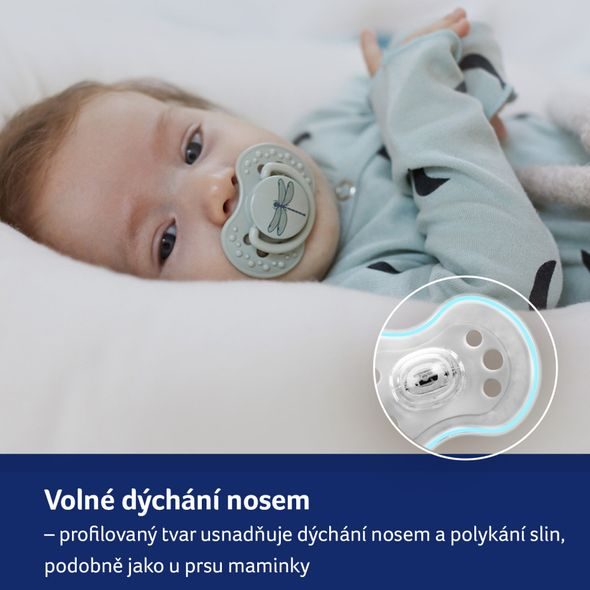 LOVI DUDLÍK SILIKONOVÝ DYNAMICKÝ BOTANIC 18M+ 2KS GIRL - ŠIDÍTKA A DOPLŇKY - KRMENÍ