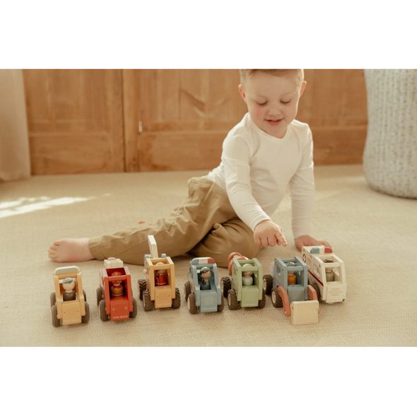 LITTLE DUTCH HASIČSKÉ AUTO DŘEVĚNÉ - LITTLE DUTCH - PRO DĚTI