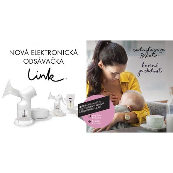 SUAVINÉX ELEKTRICKÁ ODSÁVAČKA MATEŘSKÉHO MLÉKA LINK - ODSÁVAČKY MATEŘSKÉHO MLÉKA - KRMENÍ