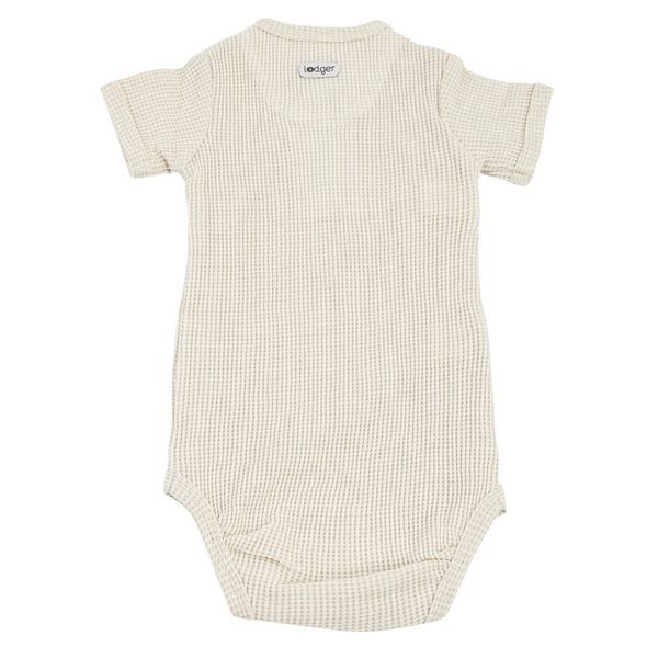 LODGER ROMPER SHORT SLEEVES CIUMBELLE CLOUD DANCER VEL. 80 - BODY - PRO DĚTI