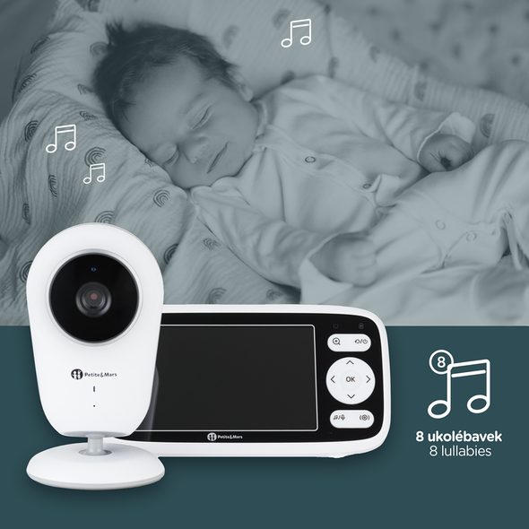 PETITE&MARS CHŮVIČKA DĚTSKÁ DIGITÁLNÍ NANO 4.0 - ELEKTRONICKÉ CHŮVIČKY - SPINKÁNÍ