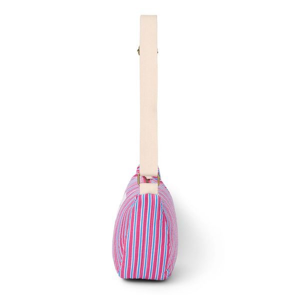 STUDIO NOOS POPLIN ADULT FANNY KABELKA RASPBERRY STRIPED - DOPLŇKY - PRO MAMINKY