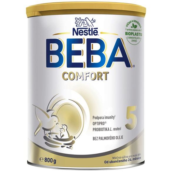 BEBA COMFORT 5 NEW (800G) - KOJENECKÁ MLÉKA - KRMENÍ