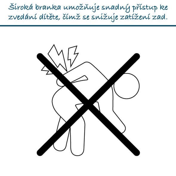 BABY DAN UNIVERZÁLNÍ PROSTOROVÁ ZÁBRANA BABYDAN CARL X WIDE, ČERNÁ - OHRÁDKY - KOUPÁNÍ A ZDRAVÍ