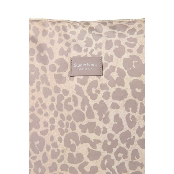 STUDIO NOOS PUFFY DIAPER BAG PŘEBALOVACÍ TAŠKA CREAM LEOPARD - PŘEBALOVACÍ TAŠKY - KOČÁRKY A PŘÍSLUŠENSTVÍ