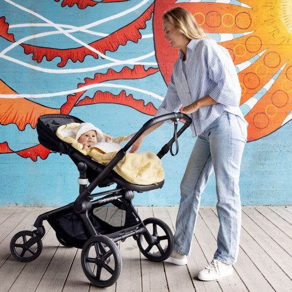 VOKSI BREEZE LIGHT KIND YELLOW FIELDS - FUSAKY DO KOČÁRKU - KOČÁRKY A PŘÍSLUŠENSTVÍ