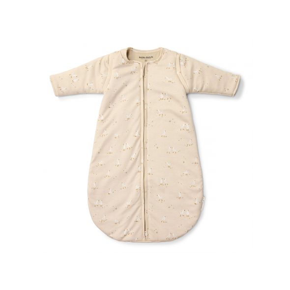 LITTLE DUTCH SPACÍ PYTEL S ODDĚLITELNÝMI RUKÁVY 70 CM HUSA NEWBORN NATURALS - SPACÍ PYTLE - SPINKÁNÍ