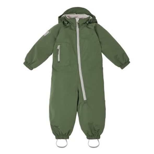 LEOKID ZIMNÍ KOMBINÉZA ONE COLOR GREEN LOWLAND VEL. 12 - 18 MĚSÍCŮ (VEL. 80) - ZIMNÍ KOMBINÉZY - PRO DĚTI