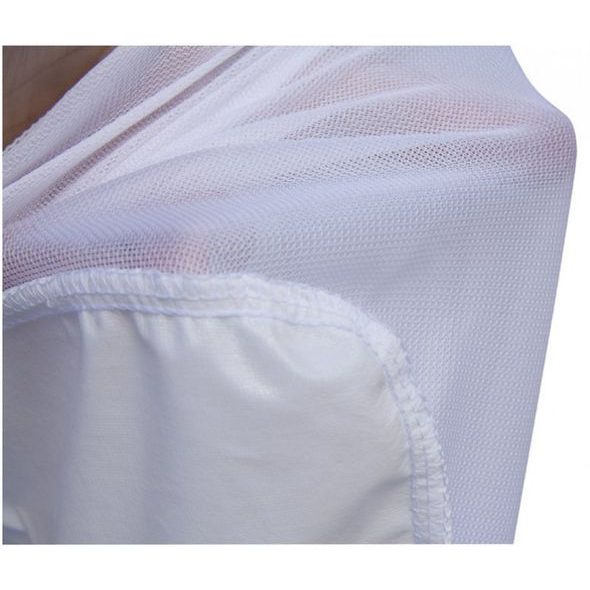 SCARLETT NEPROPUSTNÉ PROSTĚRADLO TENCEL BÍLÁ 120X60CM - MATRACOVÉ CHRÁNIČE - SPINKÁNÍ