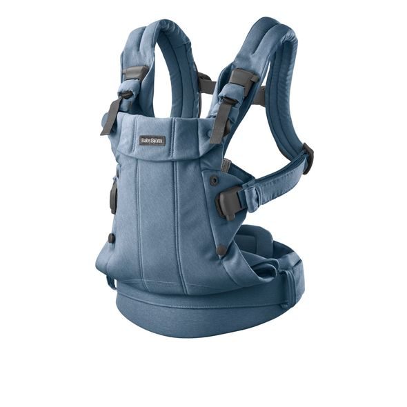 BABYBJORN BABYBJORN NOSÍTKO HARMONY WOVEN LIGHT BLUE MÉLANGE - ERGONOMICKÁ NOSÍTKA - NOŠENÍ & SPORT