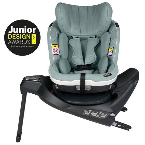 BESAFE IZI TURN I-SIZE SEA GREEN MÉLANGE - AUTOSEDAČKY 9-18KG - AUTOSEDAČKY A PŘÍSLUŠENSTVÍ