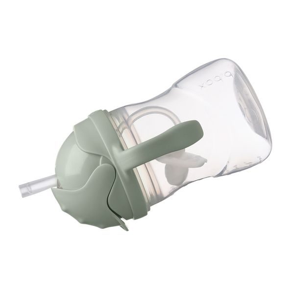 B.BOX UNIVERZÁLNÍ SADA NA PITÍ 3V1, 240 ML - ZELENÁ - DĚTSKÉ HRNEČKY - KRMENÍ