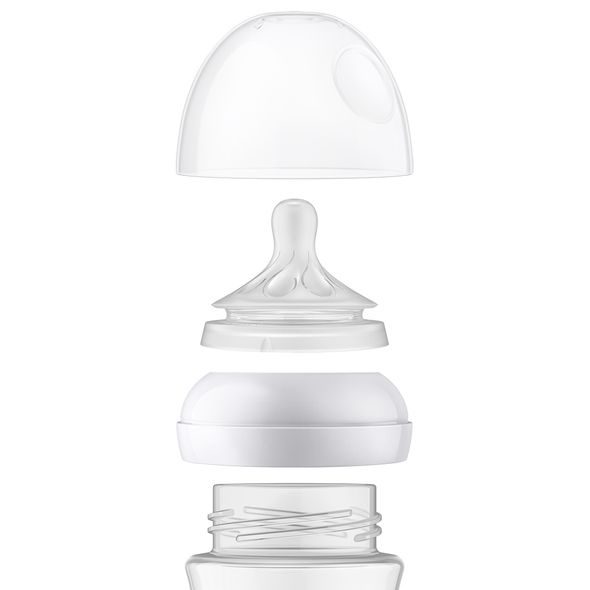 PHILIPS AVENT LÁHEV NATURAL RESPONSE SKLENĚNÁ 120 ML, 0M+ - KOJENECKÉ LAHVE - KRMENÍ