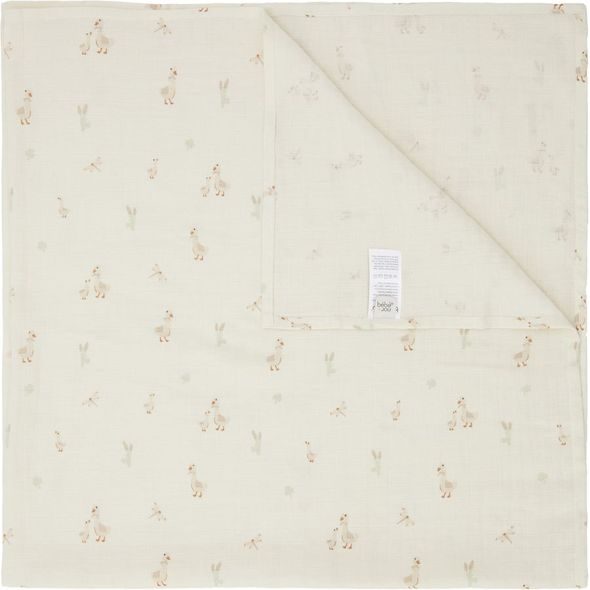 BEBE-JOU MUŠELÍNOVÁ PLENKA 110X110 CM DEAR GOOSE - ZAVINOVACÍ PLENY / OSUŠKY VELKÉ - PŘEBALOVÁNÍ