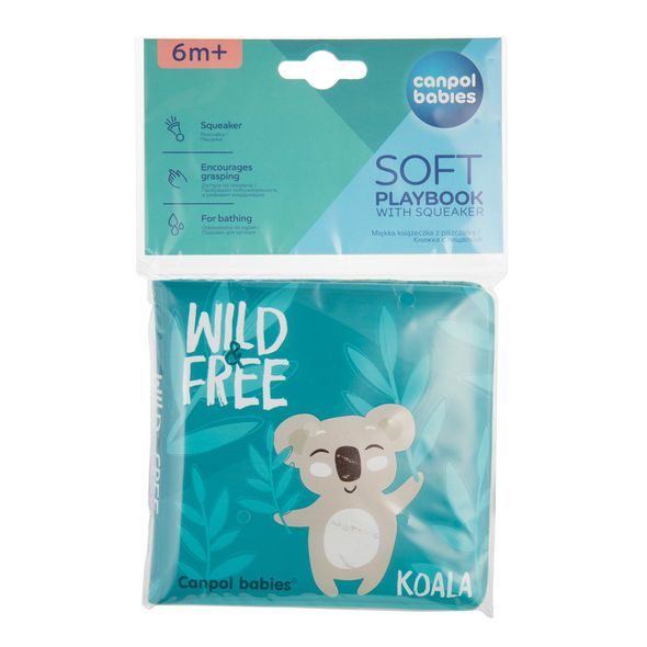 CANPOL BABIES KNÍŽKA MĚKKÁ PÍSKACÍ SAFARI - KNÍŽKY PRO NEJMENŠÍ - PRO DĚTI