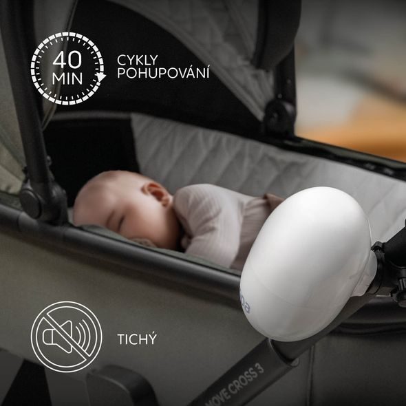 ZOPA HOUPADLO KOČÁRKU EGGY NABÍJECÍ - HOUPADLA - KOČÁRKY A PŘÍSLUŠENSTVÍ