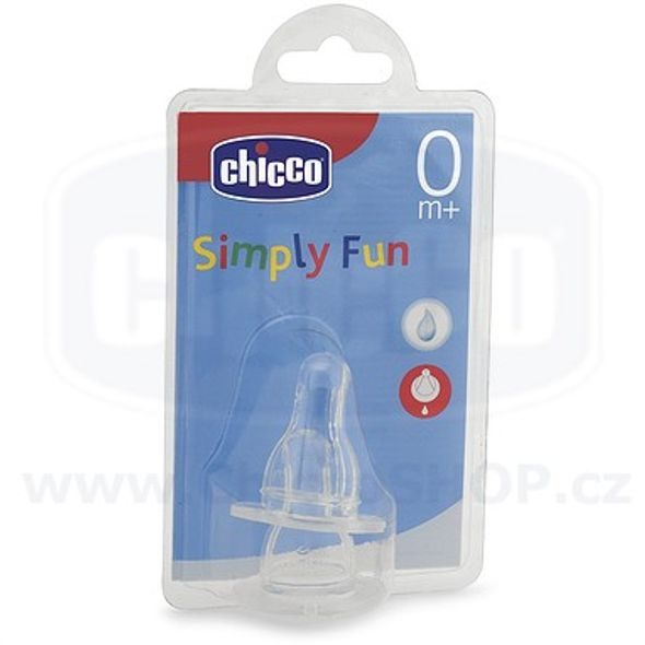 CHICCO DUDLÍK SILIKON MINI, 2 KS - SAVIČKY A PÍTKA - KRMENÍ