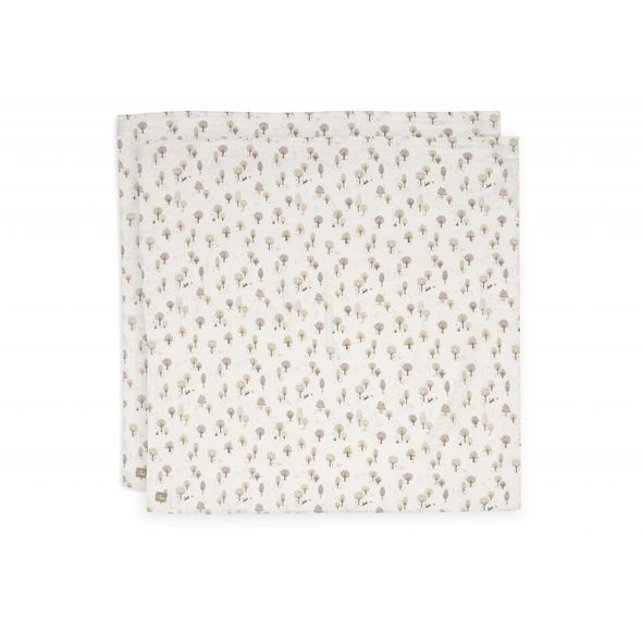 JOLLEIN PLENY ZAVINOVACÍ 2KS 115X115 CM TINY PARK - LÁTKOVÉ PLENY SKLÁDANÉ - PŘEBALOVÁNÍ