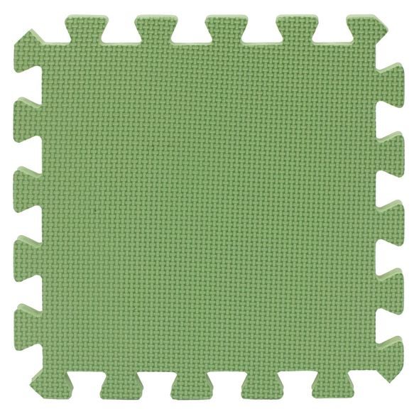 RIALTO BABY HRACÍ PODLOŽKA PUZZLE GREEN 90X90 CM - HRACÍ PODLOŽKY NA ZEM - SPINKÁNÍ