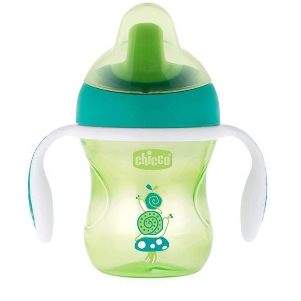 CHICCO HRNEČEK TRÉNUJEME S DRŽADLY 200 ML 6M+ - DĚTSKÉ HRNEČKY - KRMENÍ