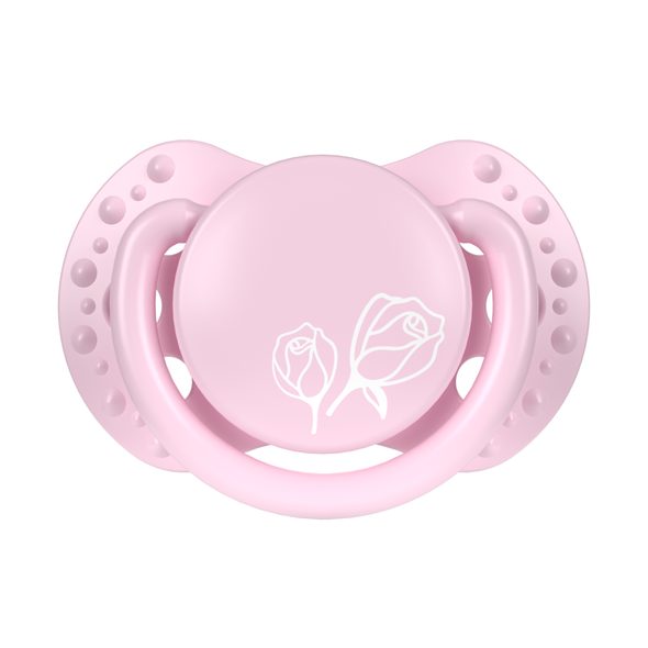 LOVI MINI DUDLÍK SILIKONOVÝ DYNAMICKÝ PETITE ROSE 0-2M 2KS HOLKA - ŠIDÍTKA A DOPLŇKY - KRMENÍ