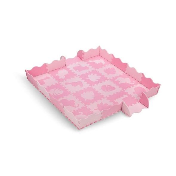 MOMI HRACÍ PODLOŽKA PĚNOVÉ PUZZLE MOMI ZAWI RŮŽOVÁ - HRACÍ PODLOŽKY NA ZEM - SPINKÁNÍ