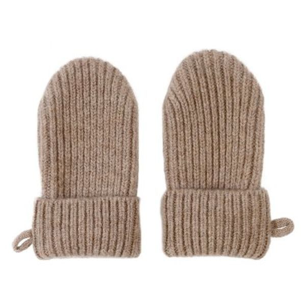 LODGER MITTENS FOLKLORE MERINO WOOL BUFFALO 0 - 12 MĚSÍCŮ - RUKAVIČKY, ŠÁTKY, NÁKRČNÍKY - PRO DĚTI