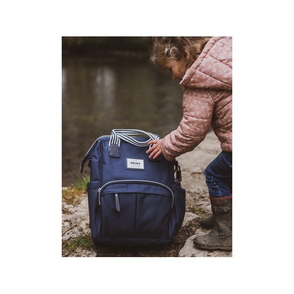 BEABA PŘEBALOVACÍ BATOH WELLINGTON BLUE MARINE - PŘEBALOVACÍ BATOHY - KOČÁRKY A PŘÍSLUŠENSTVÍ