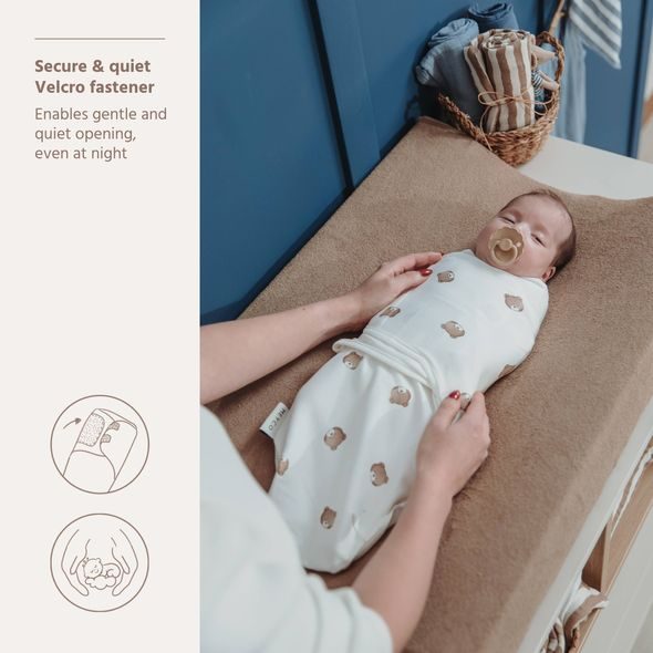 MEYCO ZAVINOVAČKA 0-3 M - BEAR - ZAVINOVAČKY - SPINKÁNÍ