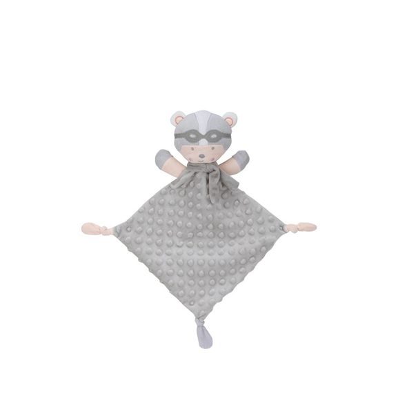 INTERBABY DEKA BERÁNEK & PADÁK + PŘÍTULKA - ŠEDÁ - DĚTSKÉ DEKY PRO MIMINKA - SPINKÁNÍ