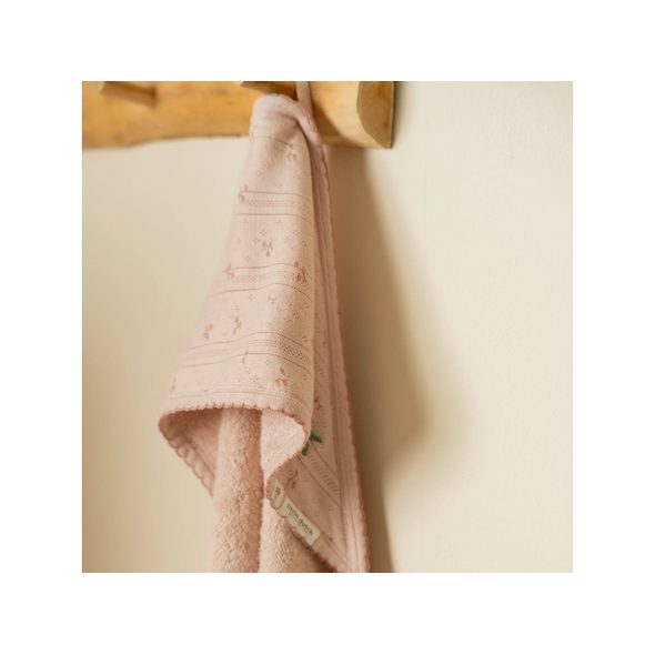 LITTLE DUTCH OSUŠKA S KAPUCÍ 100X100 CM PURE BLOSSOM - OSUŠKY A DĚTSKÉ ŽUPANY - KOUPÁNÍ A ZDRAVÍ