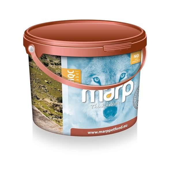 MARP HOLISTIC SALMON - LOSOSOVÉ BEZ OBILOVIN 4KG V ZÁSOBNÍKU - GRANULE PRO PSY - CHOVATELSKÉ POTŘEBY MALVÍKZOO