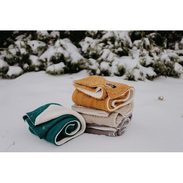 T-TOMI PLETENÁ DEKA WARM CLOUD GREY - DĚTSKÉ DEKY PRO MIMINKA - SPINKÁNÍ