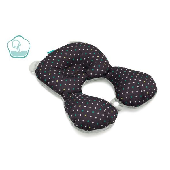 FILLIKID POLŠTÁŘEK S PODPOROU HLAVY A KRKU GREY - VLOŽKY A LÍMCE - AUTOSEDAČKY A PŘÍSLUŠENSTVÍ