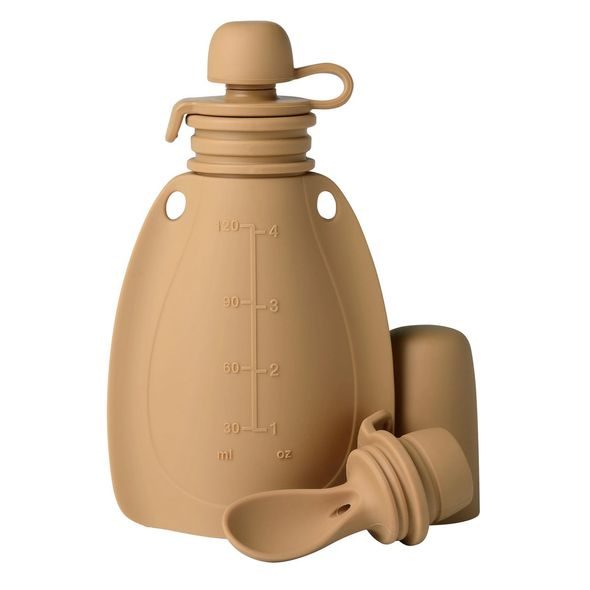 MININOR SILIKONOVÁ KAPSIČKA SE LŽIČKOU ROE DEER - KAPSIČKY NA JÍDLO - KRMENÍ