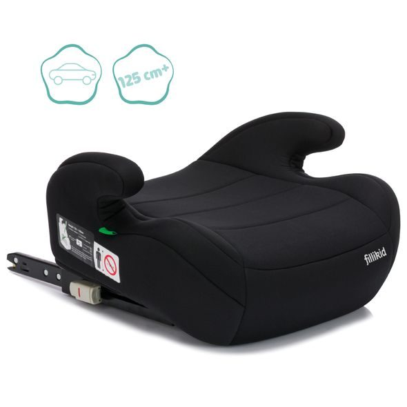 FILLIKID PODSEDÁK FLOW FIX ISOFIX BLACK - AUTOSEDAČKY 15-36KG - AUTOSEDAČKY A PŘÍSLUŠENSTVÍ