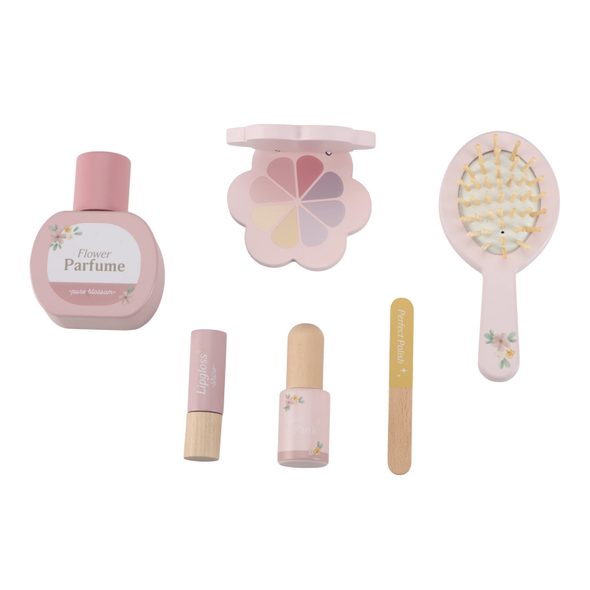 LITTLE DUTCH TOALETNÍ STOLEČEK DŘEVĚNÝ PINK - LITTLE DUTCH - PRO DĚTI