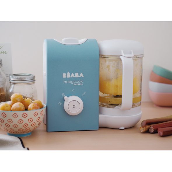 BEABA PARNÍ VAŘIČ + MIXÉR BABYCOOK EXPRESS BALTIC BLUE - KUCHYŇSKÉ PŘÍSTROJE - KRMENÍ