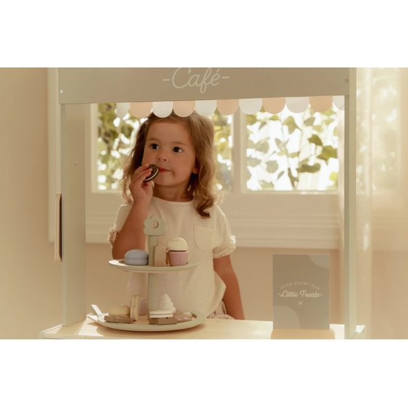 LITTLE DUTCH STOJAN NA CUKROVÍ S DOPLŇKY DŘEVĚNÝ - LITTLE DUTCH - PRO DĚTI